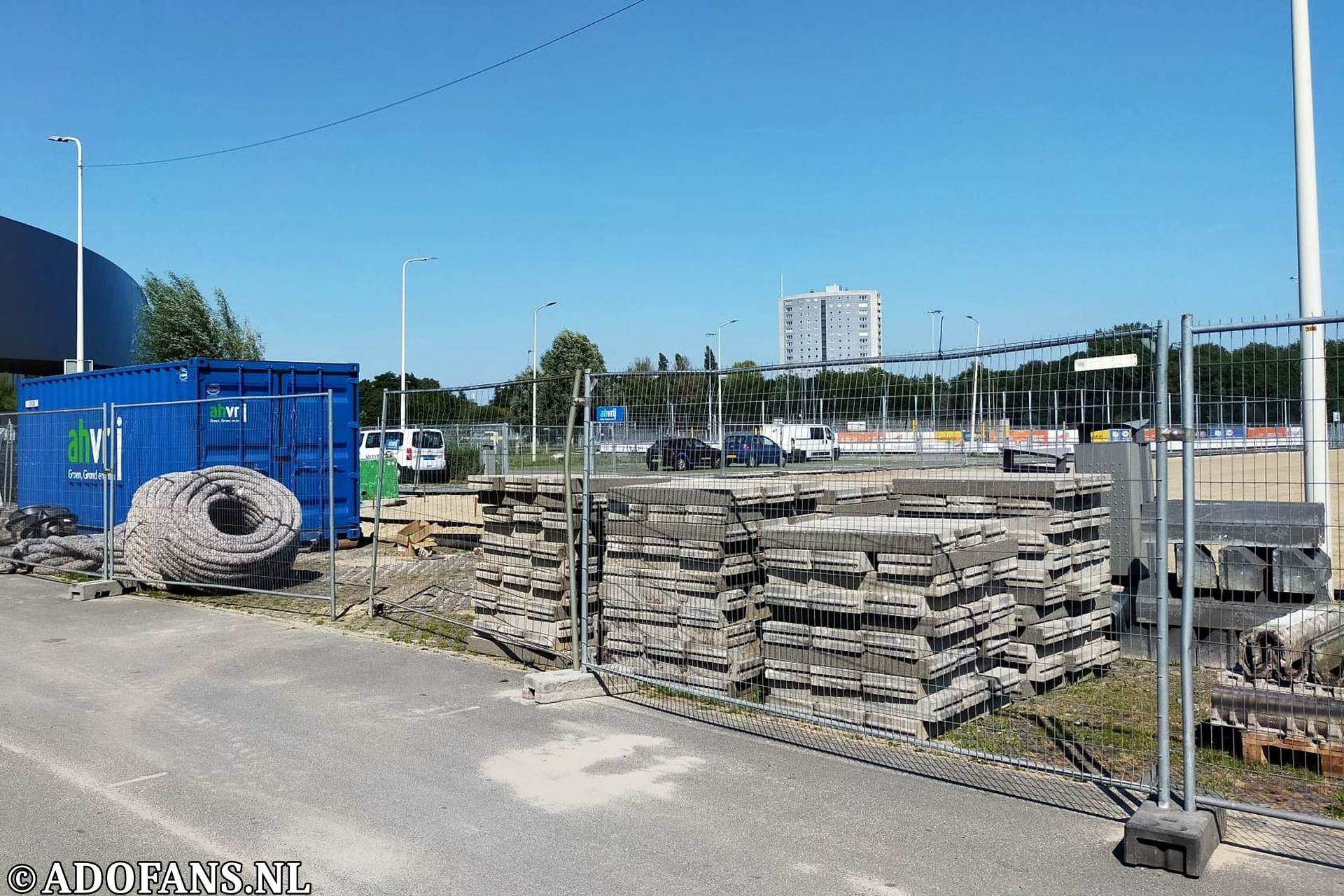 bouw ADO Den Haag trainingscomplex Zuiderpark