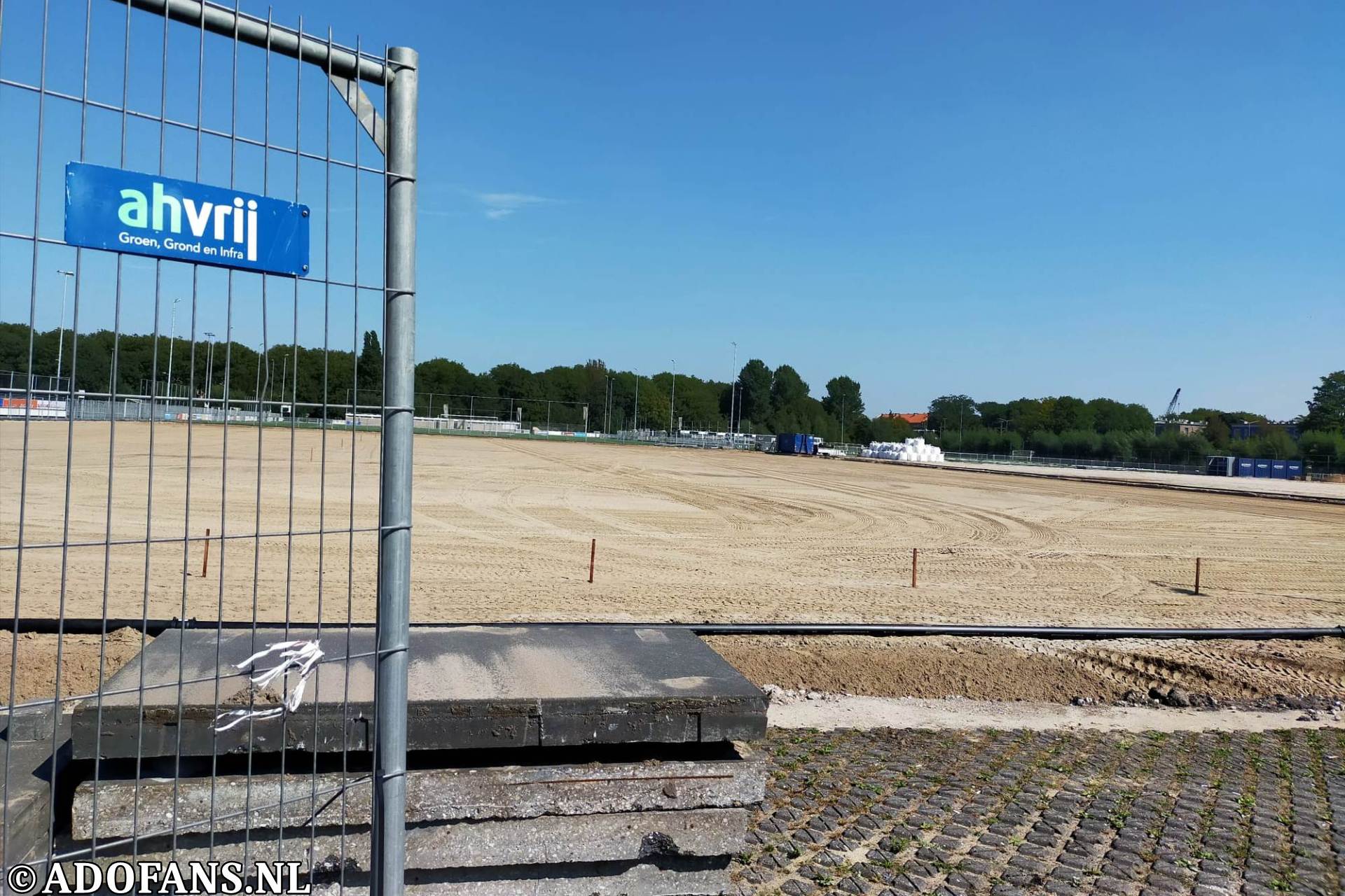 bouw ADO Den Haag trainingscomplex Zuiderpark