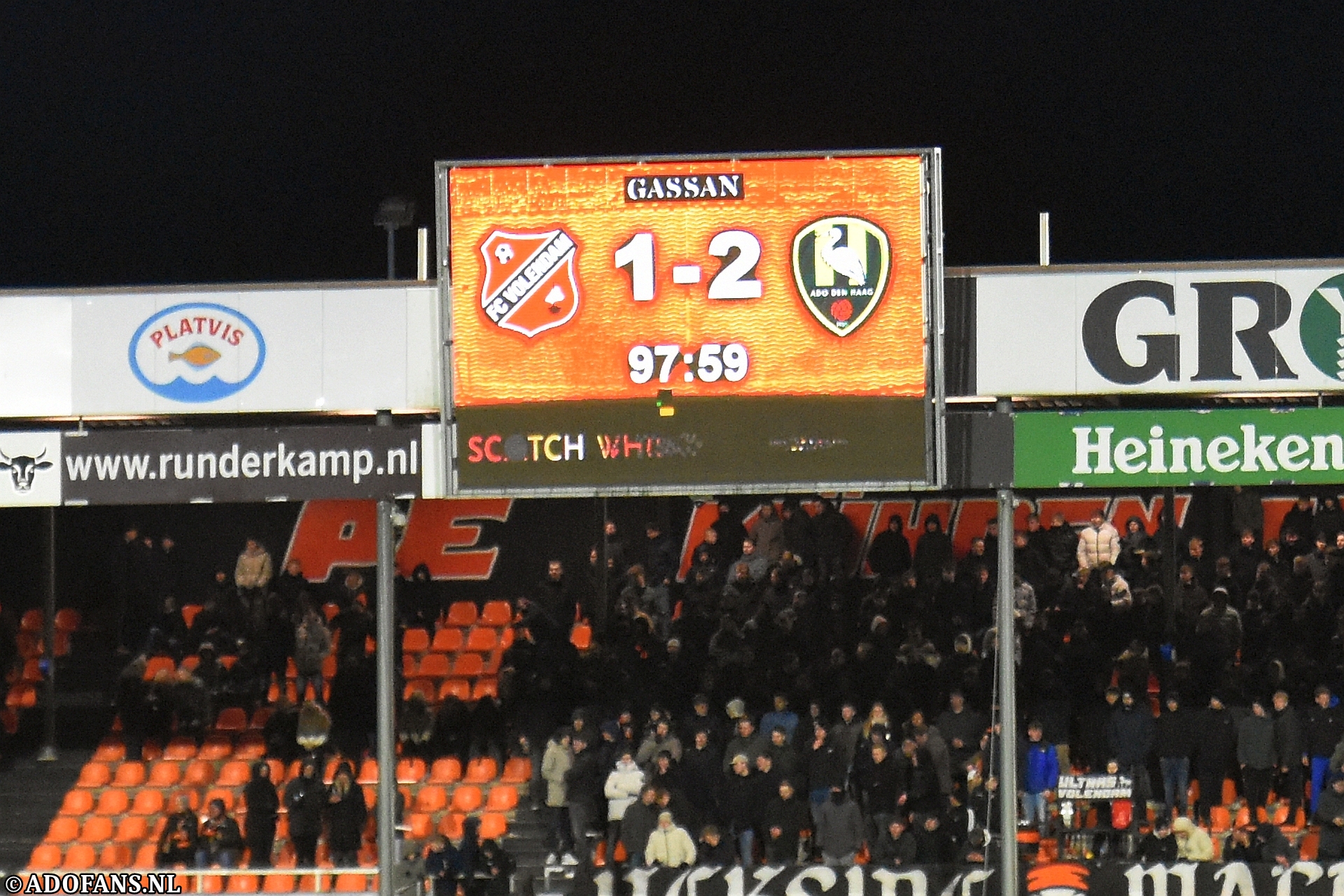 keukenkampioendivisie FC Volendam ADO Den Haag