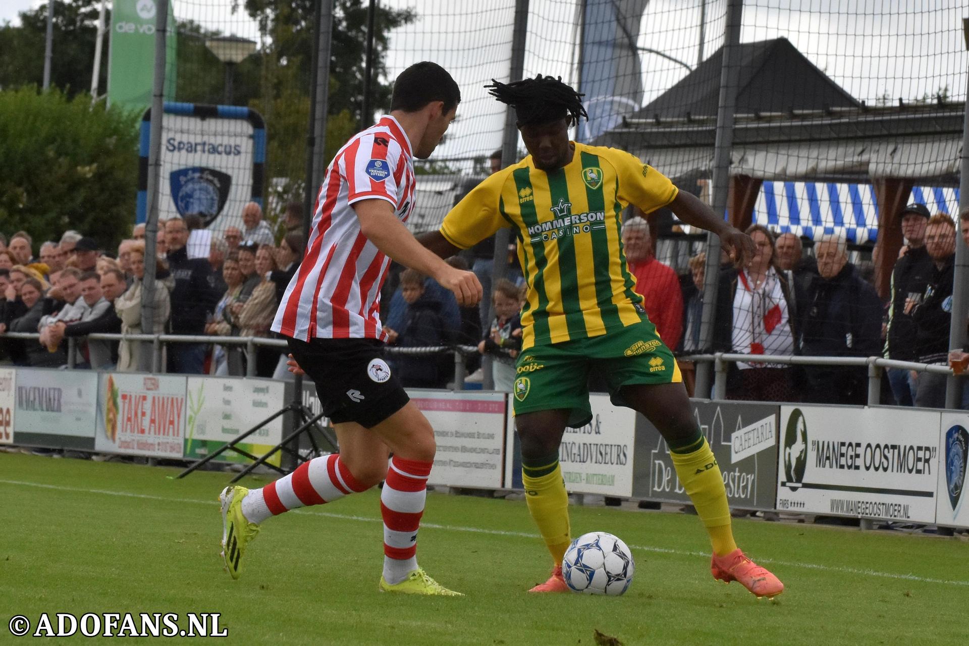 oefenwedstrijd Sparta Rotterdam ADO Den Haag  Joel Ideho