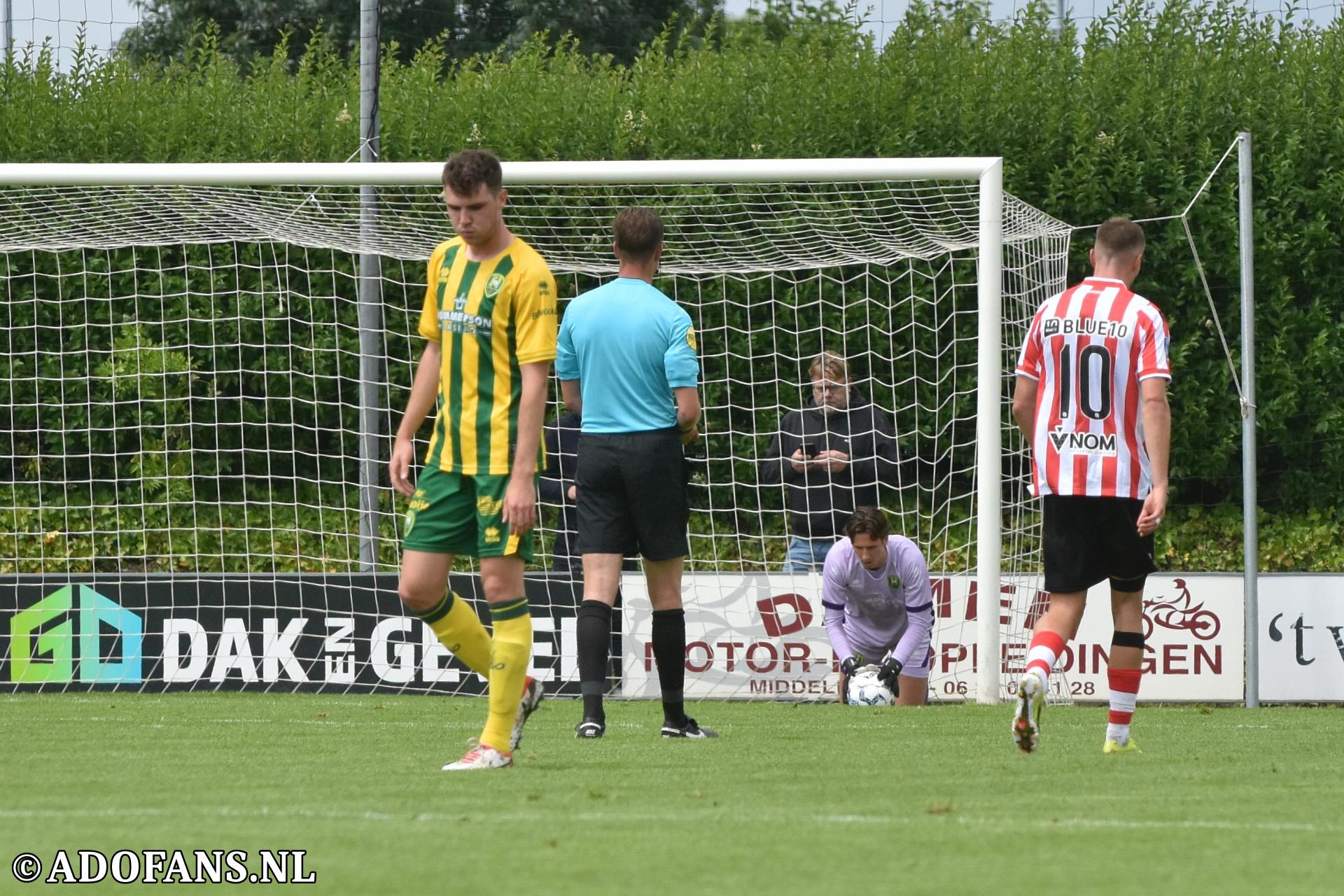 oefenwedstrijd Sparta Rotterdam ADO Den Haag Huro Wentgens