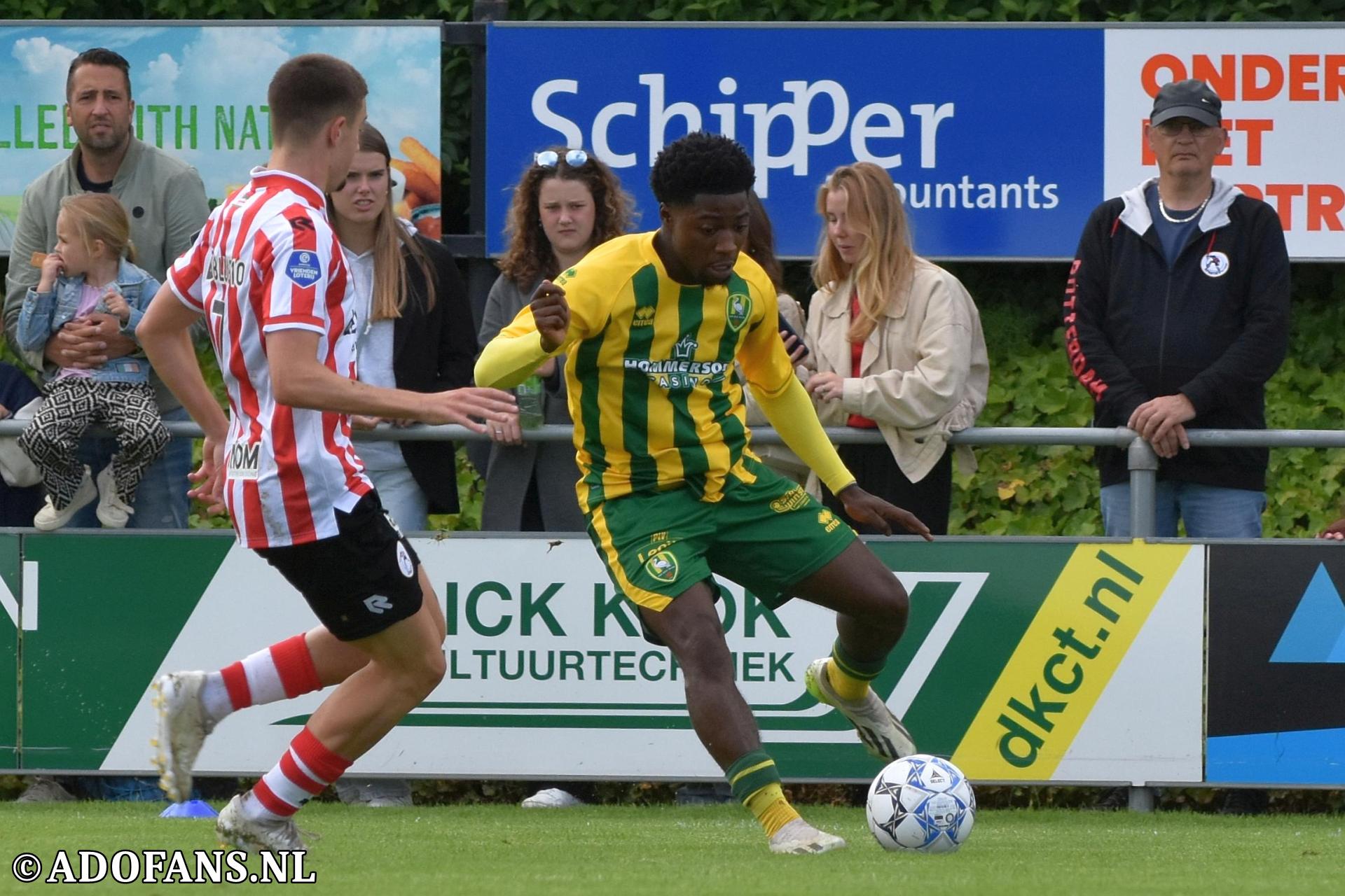 oefenwedstrijd Sparta Rotterdam ADO Den Haag 