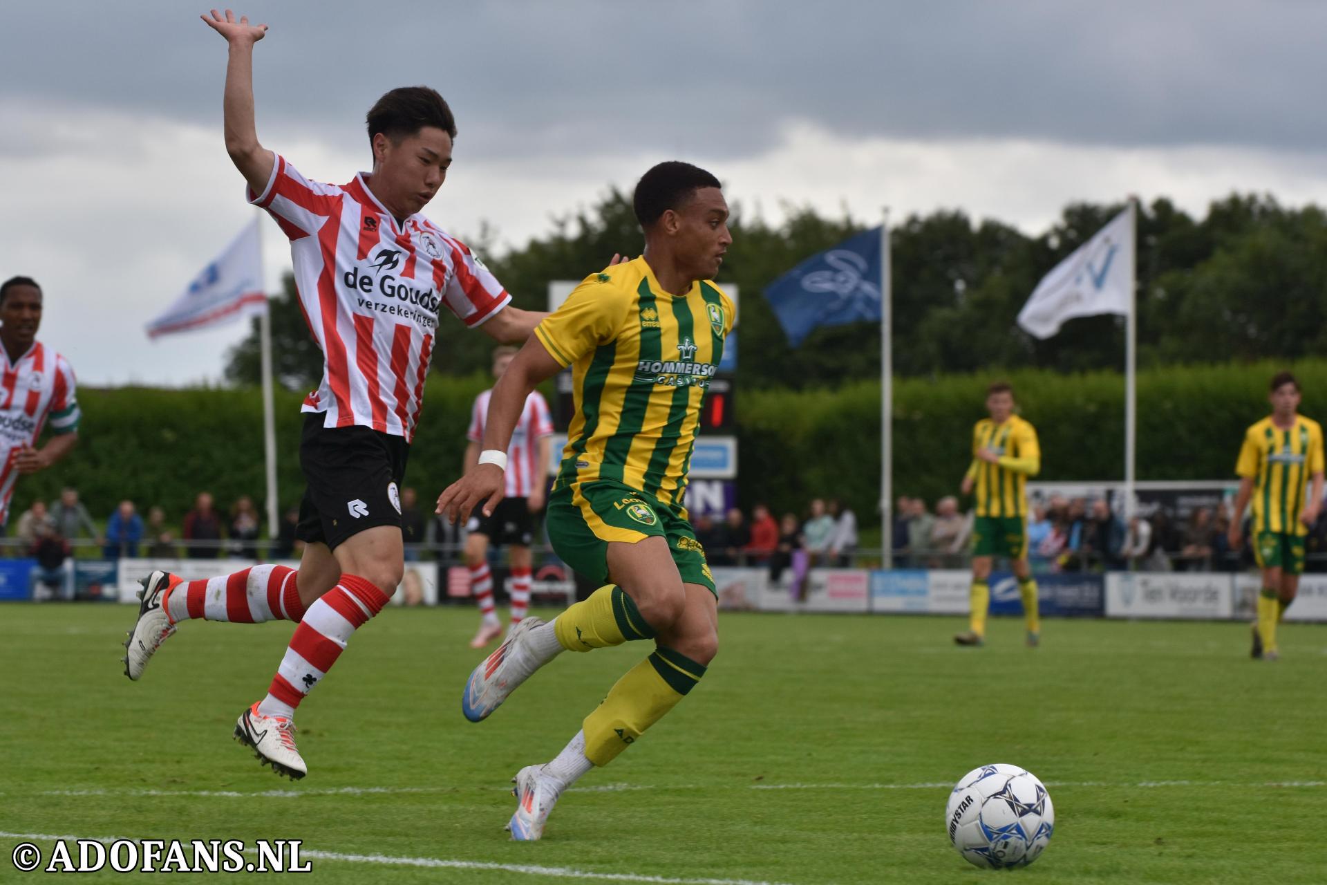 oefenwedstrijd Sparta Rotterdam ADO Den Haag Steven van der Sloot