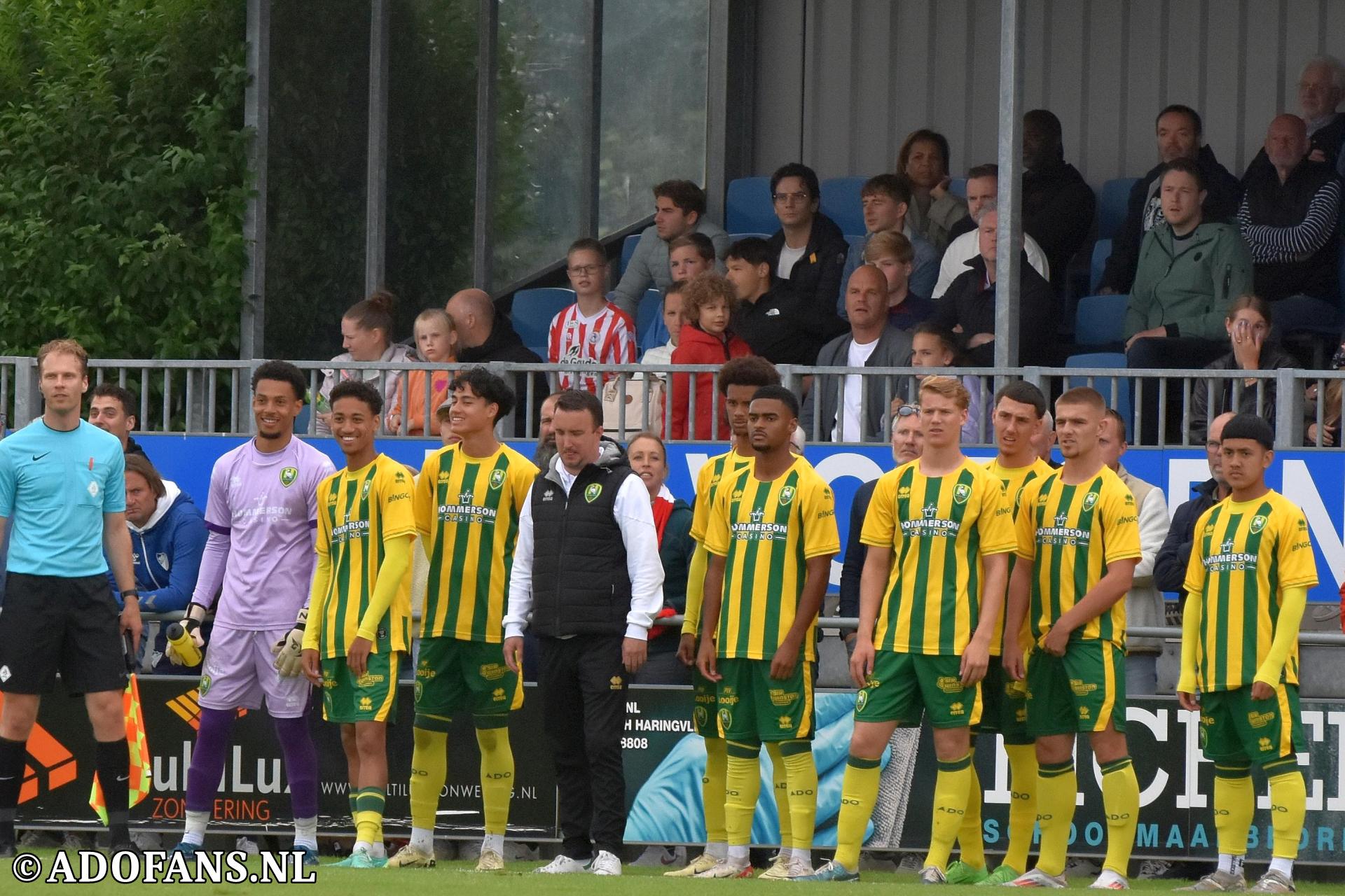 oefenwedstrijd Sparta Rotterdam ADO Den Haag wisslspelers