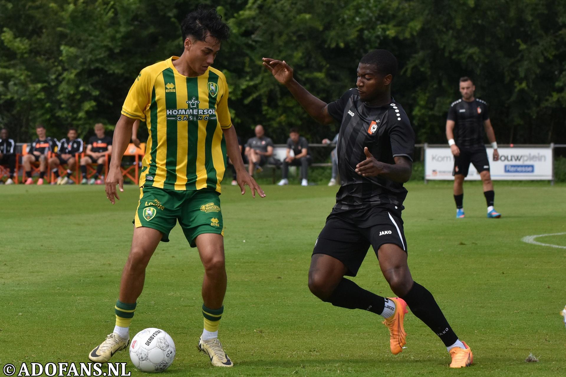 ADO Den Haag KMSK Deinze oefenwedstrijd