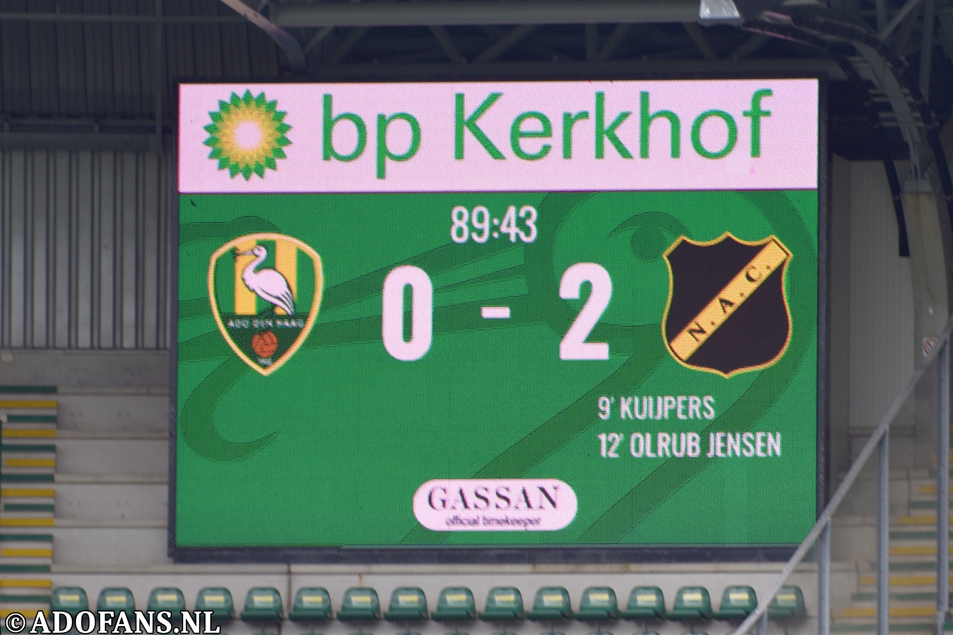 ADO Den Haag NAC breda