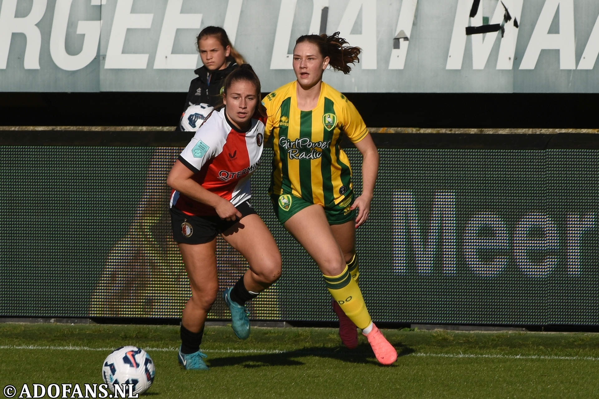 Vrouwen voetbal ADO Den Haag Feyenoord 