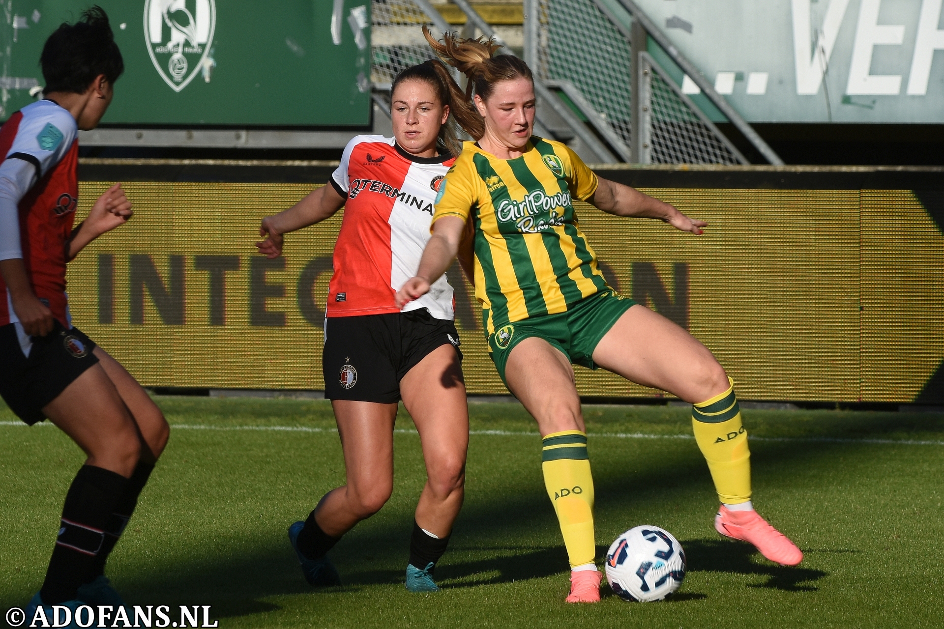 Vrouwen voetbal ADO Den Haag Feyenoord 