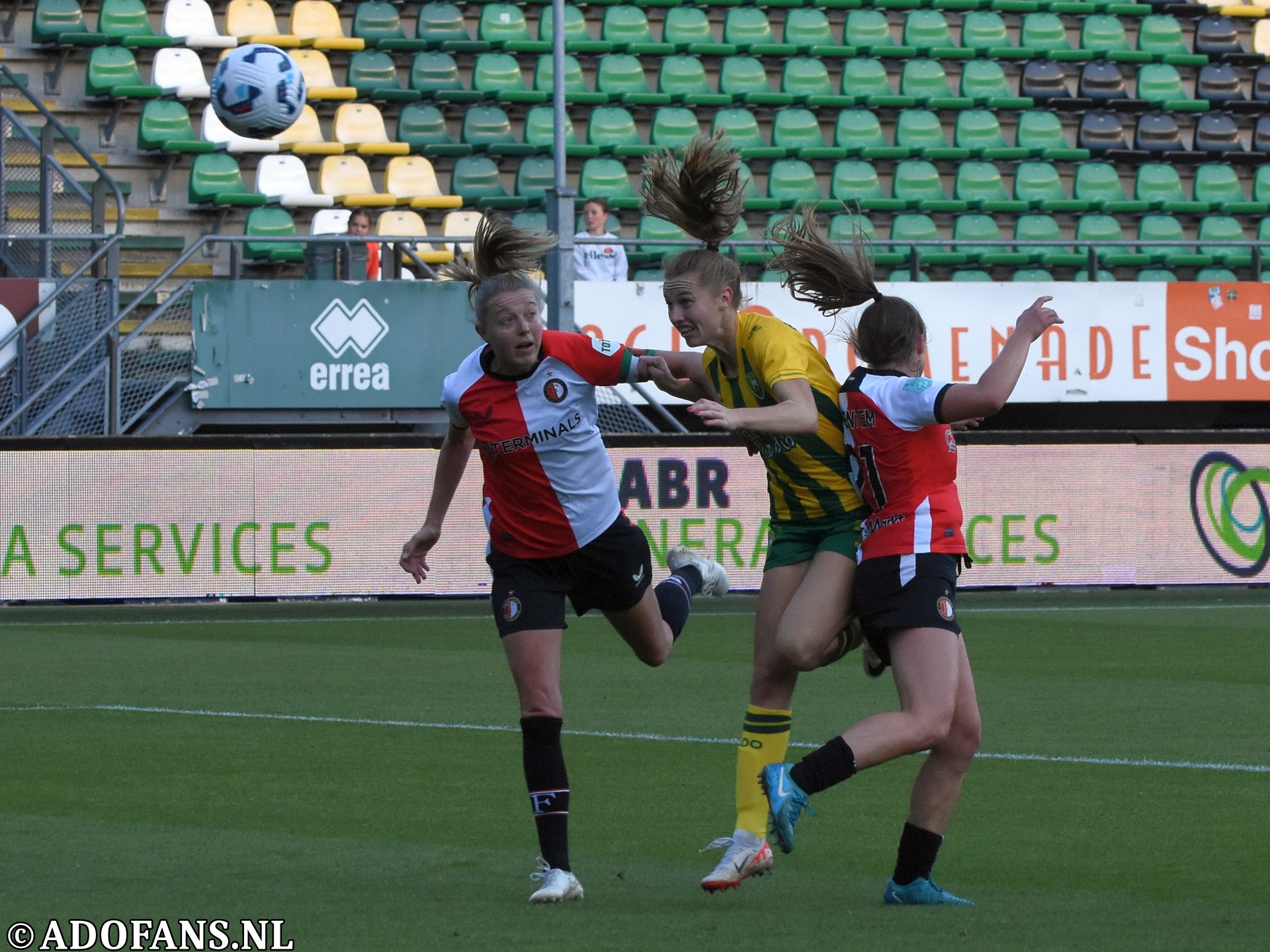 Vrouwen voetbal ADO Den Haag Feyenoord 