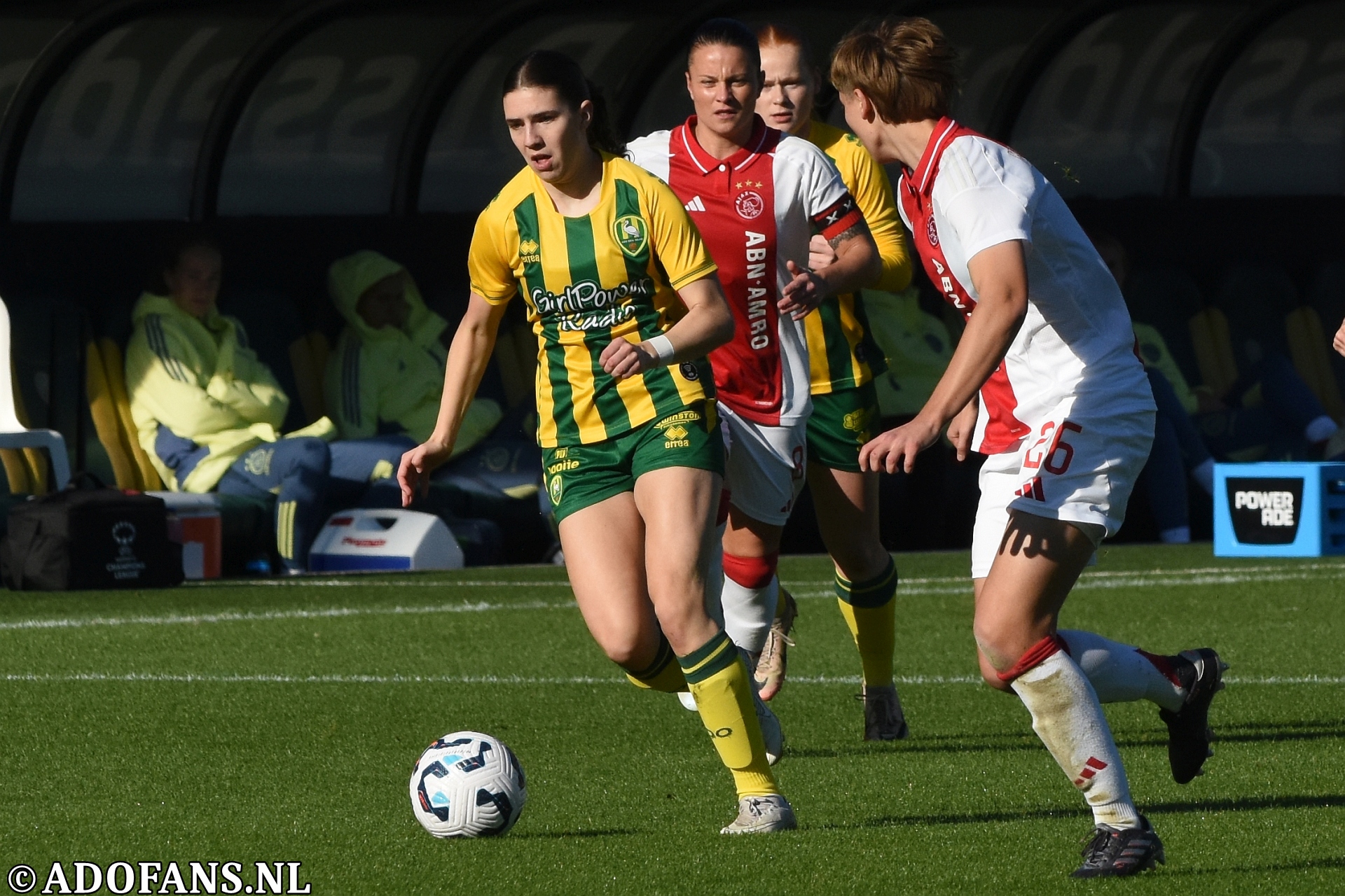 Azerion vrouwenvoetbal ADO Den Haag Ajax