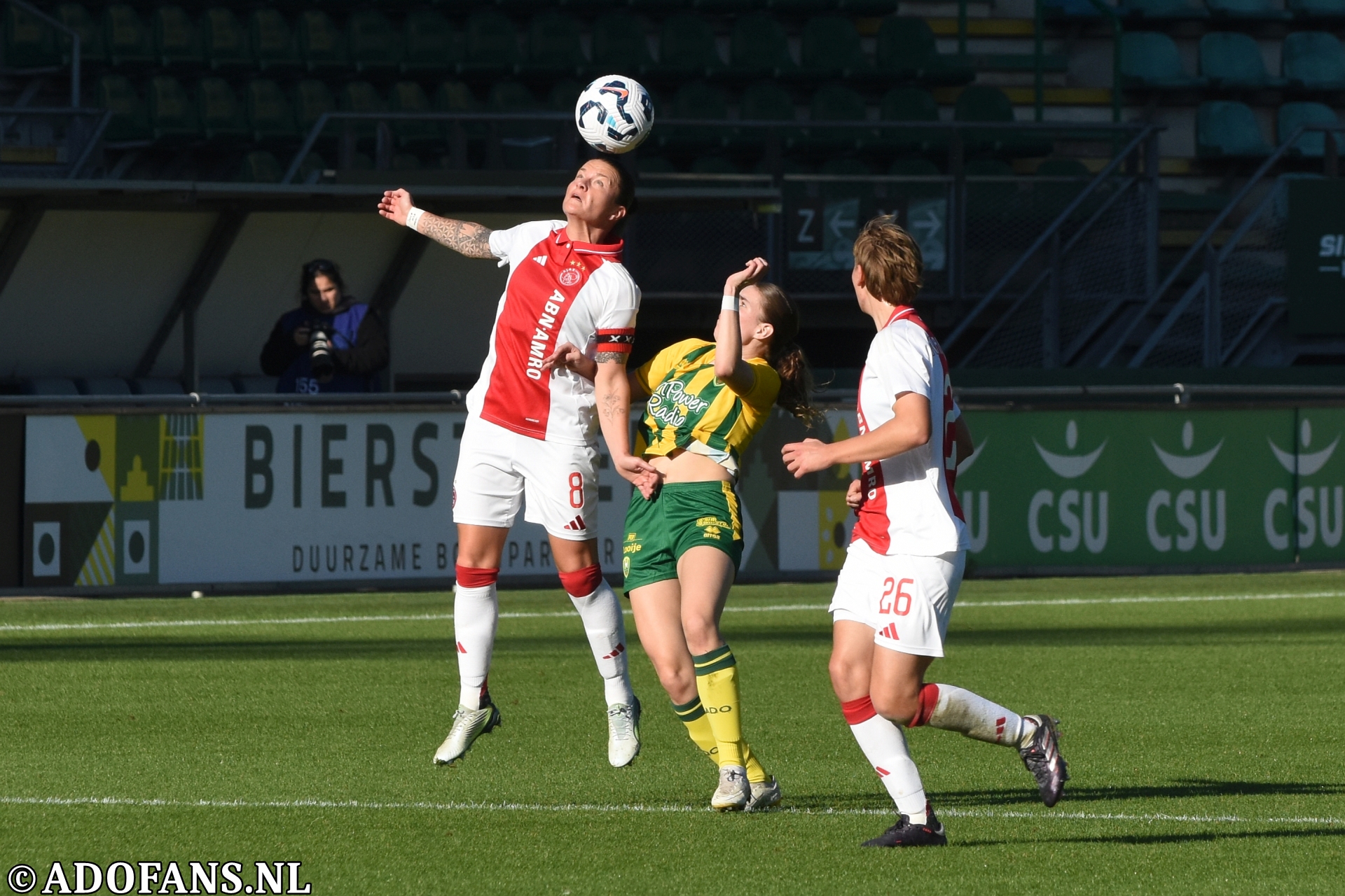 Azerion vrouwenvoetbal ADO Den Haag Ajax