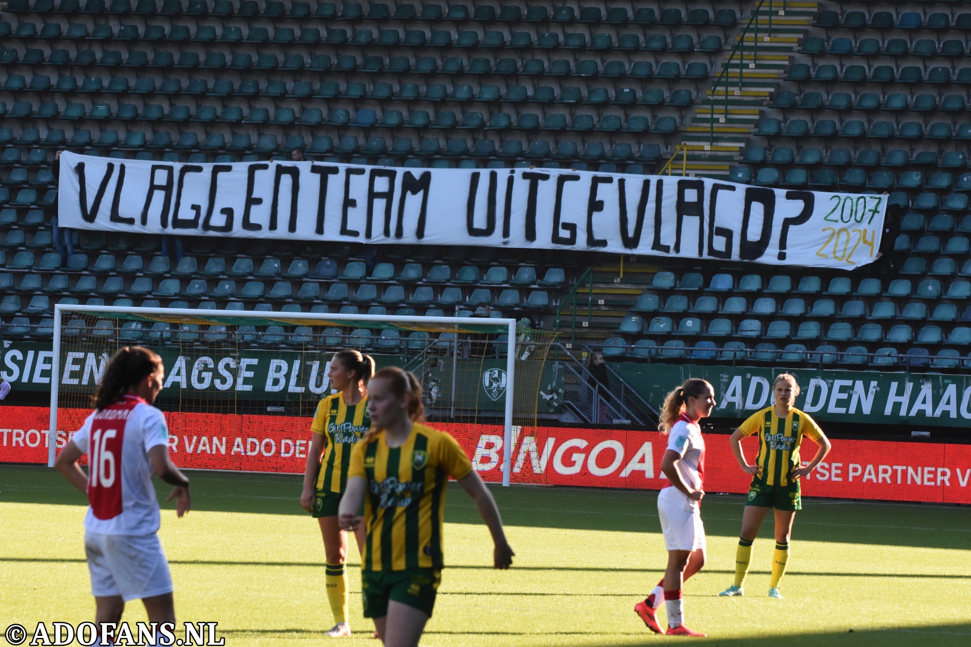 Azerion vrouwenvoetbal ADO Den Haag Ajax