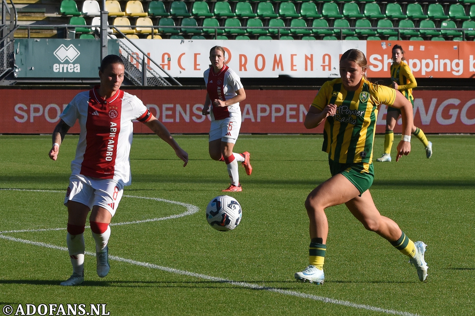 Azerion vrouwenvoetbal ADO Den Haag Ajax