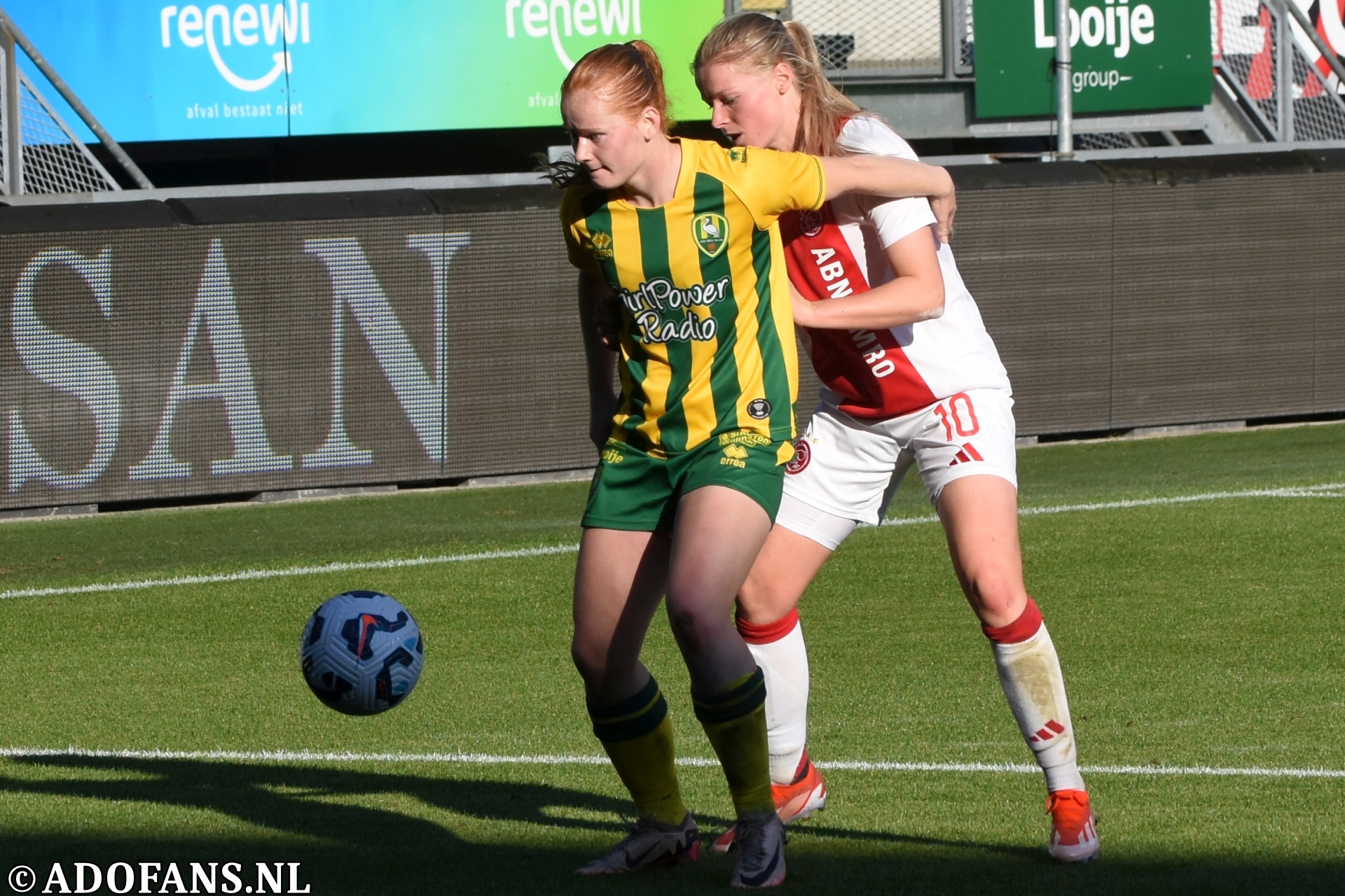 Azerion vrouwenvoetbal ADO Den Haag Ajax